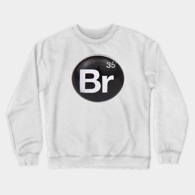 Breaking Bad Chemical Symbol Crewneck Sweatshirt by Gryaunth